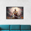 “Chhatrapati Shivaji Maharaj – Royal Warrior Digital Wall Art (Horizontal Edition)”
